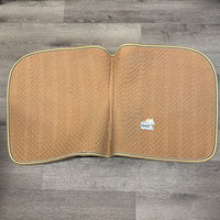 Quilt Jumper Saddle Pad, tabs *gc, clean, v.pilly, faded
