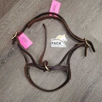 Leather Figure 8 Halter, Catch Strap, Extra Crown *xc, mnr residue?dirt
