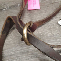 Leather Figure 8 Halter, Catch Strap, Extra Crown *xc, mnr residue?dirt
