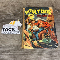 Red Ryder and Gun Smoke Gold by Jerry McGill *fair, older, torn binding, rubbed edges, mnr dirt, sliced page
