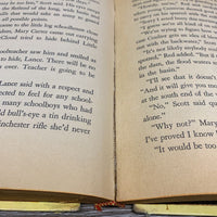 Red Ryder and Gun Smoke Gold by Jerry McGill *fair, older, torn binding, rubbed edges, mnr dirt, sliced page
