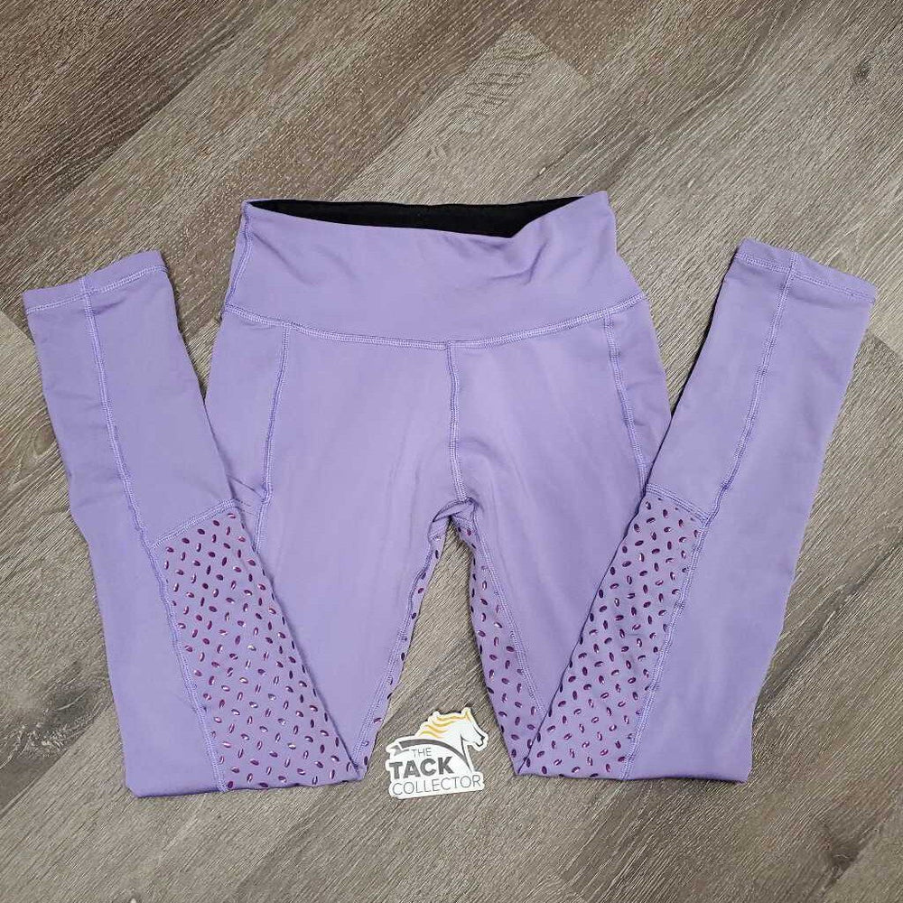 Sticky Full Seat Riding Tight Breeches, 2x thigh pockets *vgc, mnr stains, seam rubs & frays