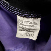 Sticky Full Seat Riding Tight Breeches, 2x thigh pockets *vgc, mnr stains, seam rubs & frays
