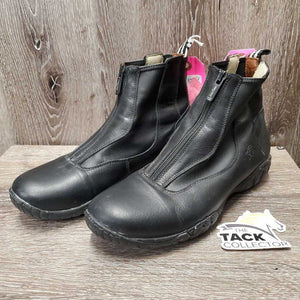 Pr Soft Paddock Boots, zips *xc, clean, mnr seam residue