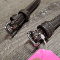 Soft Thick Double Stitched Throatlatch, 2x buckles *vgc, clean