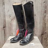 Pr Pull On Field Boots *vgc, mnr dirt, scuffs, threads, rubs & creases
