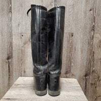 Pr Pull On Field Boots *vgc, mnr dirt, scuffs, threads, rubs & creases
