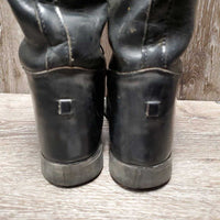 Pr Pull On Field Boots *vgc, mnr dirt, scuffs, threads, rubs & creases
