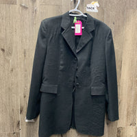 Wool Show Jacket *gc, older, hairy, mnr snags, pills, v.loose cuffs, linty, bubbled
