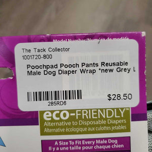 Pooch Pants Reusable Male Dog Diaper Wrap *new