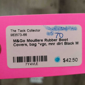 Mouillere Rubber Boot Covers, bag *vgc, mnr dirt