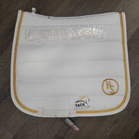 Thick Quilt Dressage Saddle Pads, 2x Piping, bag *new, older
