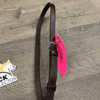 FS Rsd Padded Figure 8 Noseband *gc, clean, thin/missing fleece, scrapes, rubs, creases, stiff
