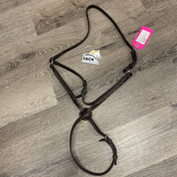 FS/Rsd Padded Figure 8 Noseband, Fleece *vgc, mnr dirt, rubs & flattened fleece, creases, scraped edges
