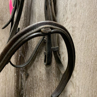 Soft Wide Rsd Bridle*gc, clean, tight keeper, dirt/residue, CUT Flash, rubs, xholes
