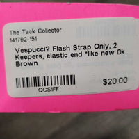 Flash Strap Only, 2 Keepers, elastic end *like new
