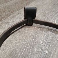 Thick Flash Strap, 2 Keepers, Slip On Noseband Attachment *gc, edge reside, cut end, xholes
