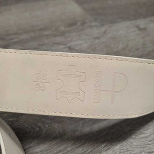 Leather Belt, buckle *vgc, clean, v.mnr stains