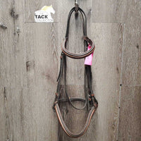 FS/Rsd Padded Bridle *fair/gc, dirty, creases, xholes, dry, stiff
