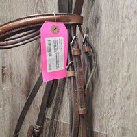 FS/Rsd Padded Bridle *fair/gc, dirty, creases, xholes, dry, stiff
