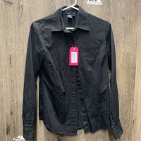 LS Western Shirt, buttons *vgc, mnr hair, pits, rubs & seam puckers
