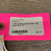 1 ONLY Metal Spring Snap, tag* new
