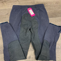 Full Seat Breeches *fair, older, stains, faded, undone seams, spots, older, hairy
