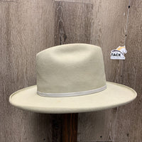 Vintage Felt Western Cowboy Hat *vgc, mnr stains, edge rubs & hair
