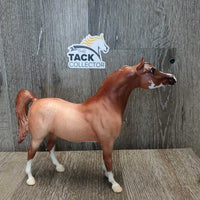 Red Strawberry Roan Sabino Part Arabian Stallion #618 *vgc, mnr rubs, chipped foot
