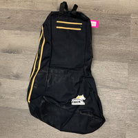 Bag Set: garment, grooming, boot, duffel, helmet *vgc, mnr dirt, fuzz & rubs, older
