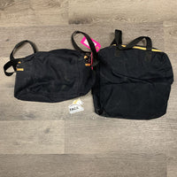 Bag Set: garment, grooming, boot, duffel, helmet *vgc, mnr dirt, fuzz & rubs, older
