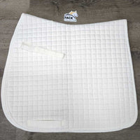 Quilt Dressage Saddle Pad *xc, clean, v.mnr dingy?, older
