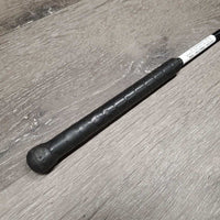 Hand End - Riding Crop - Whip *gc, mnr dirt, rips, hole, frayed & scraped, threads
