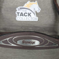 Anatomical Monocrown Noseband, chin pad *vgc, dirty, mnr rubs & faded spots