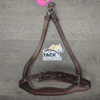Anatomical Monocrown Noseband, chin pad *vgc, dirty, mnr rubs & faded spots