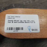 Dandy Brush *gc, mnr dirt, rubs, hair & bent bristles
