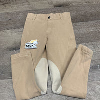 JUNIORS Hvy Cotton Breeches *gc, mnr faded, discolored, rubs & pills
