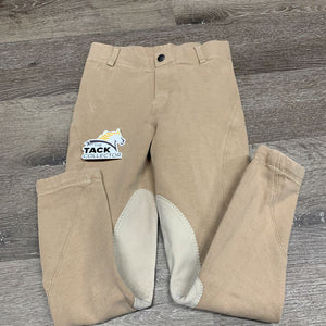 JUNIORS Hvy Cotton Breeches *gc, mnr faded, discolored, rubs & pills