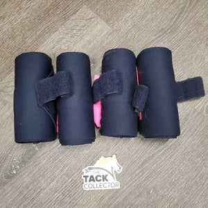 4 Stretchy Nylon Leg Wraps *xc, clean, mnr hairy & pilly edges