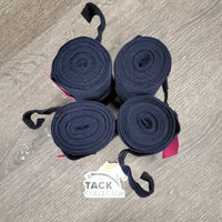 4 Stretchy Nylon Leg Wraps *xc, clean, mnr hairy & pilly edges