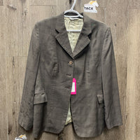 Show Jacket *fair, older, faded, v.torn & folded lining, frayed button holes
