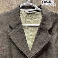 Show Jacket *fair, older, faded, v.torn & folded lining, frayed button holes
