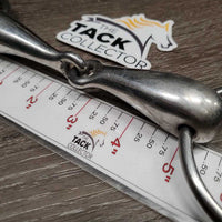 Thick Hollow Loose Ring Snaffle Bit *gc, dirt, scuffs, stains
