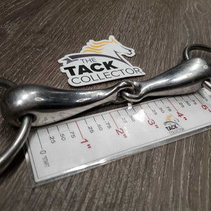 Thick Hollow Loose Ring Snaffle Bit *gc, dirt, scuffs, stains