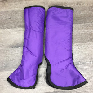 Tall Fleece Lined Shipping Boots *xc, clean, mnr hair, v.mnr dust