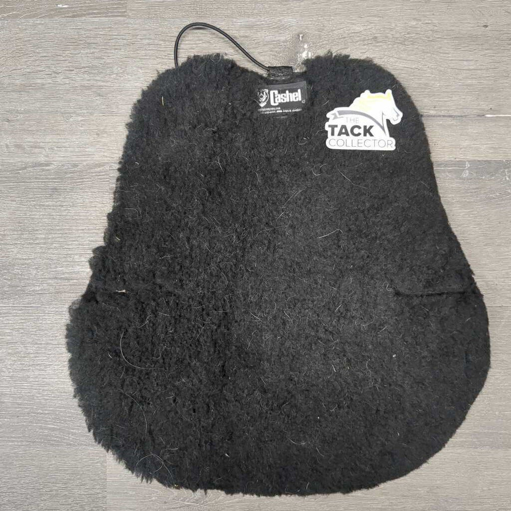 Foam Fleece Western Tush Cushion *gc, clumpy fleece, hair, sm foam scratches, indents