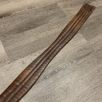 Leather Girth, 1x els *gc/fair, clean, stiff, v.rubbed & faded, v.curled & sharp edge
