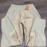 Hvy Full Seat Breeches *gc, older, stains, dirt? discolored, rubs, pills
