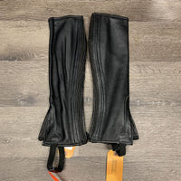 Pr Leather Half Chaps *like new
