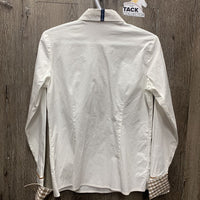 LS Blouse *vgc, creased/iron collar, mnr crinkled
